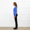 Basics By Chinti & Parker Lilac Wool Blend V- Neck Sweater