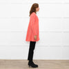 Pure Cashmere Coral Pink Cashmere Cardigan