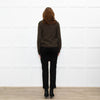 Claudie Pierlot Green Wool Blend Long Front Sweater