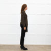 Claudie Pierlot Green Wool Blend Long Front Sweater