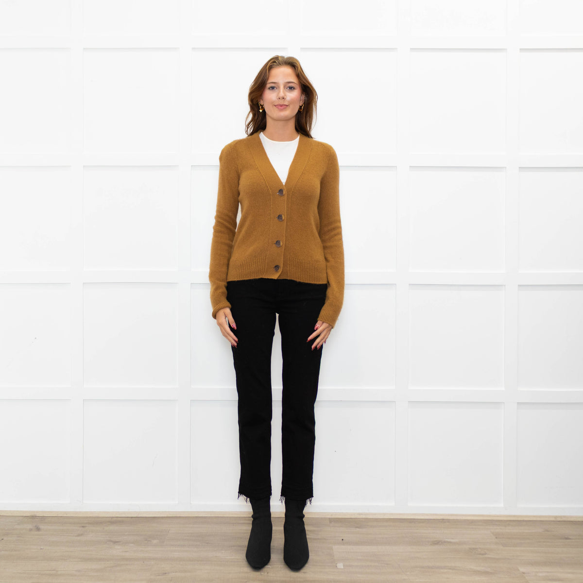 Vince Camel Cashmere Cardigan