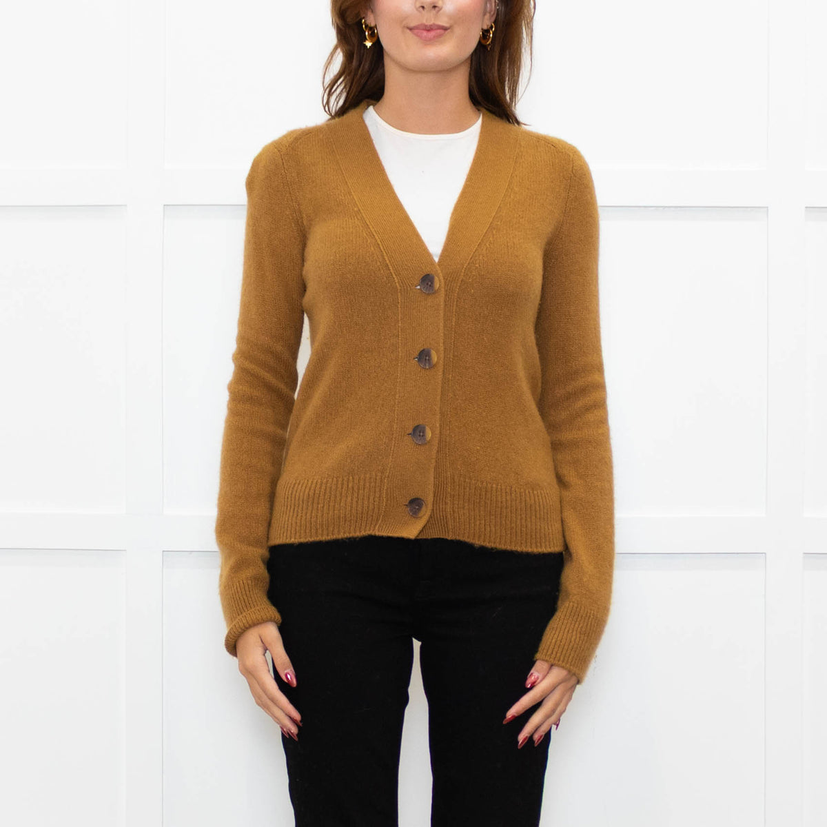 Vince Camel Cashmere Cardigan