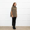 Joseph Olive Green Cashmere High Neck Cape