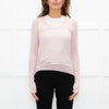 Joseph Shell Pink Cashmere V Neck Jumper