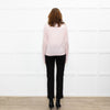 Joseph Shell Pink Cashmere V Neck Jumper