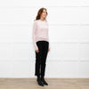 Joseph Shell Pink Cashmere V Neck Jumper