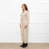 Ba&sh Beige Safari Style Jumpsuit