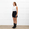 Red Valentino Black Pleated Shorts