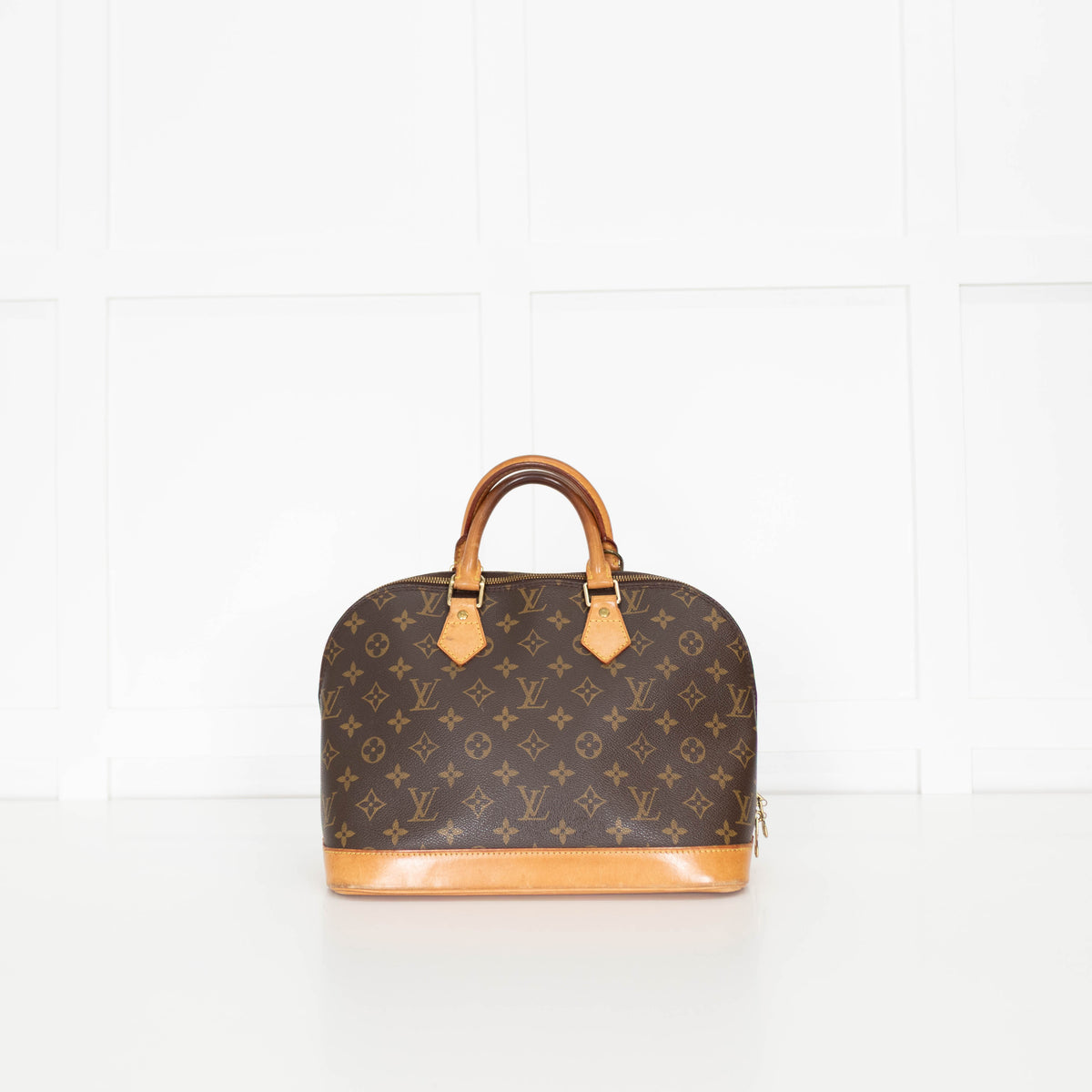 Louis Vuitton Brown Monogram Alma PM Handbag