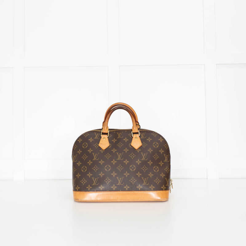 Louis Vuitton Brown Monogram Alma PM Handbag