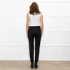 Sandro Black Velvet Waistband Trousers