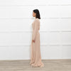 By Malene Birger Pale Pink Chiffon Long Maxi Dress