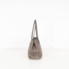Longchamp Taupe Shoulder Bag With Detachable Purse