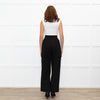 Bayse Black High Waisted Cargo Trousers