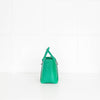 Victoria Beckham Green Liberty Croc Effect Tote Bag