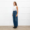Khaite Blue Hewitt Large Pocket Front Jeans