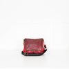 Anya Hindmarch Red Burgundy Maxi Zip Crossbody Leather Bag