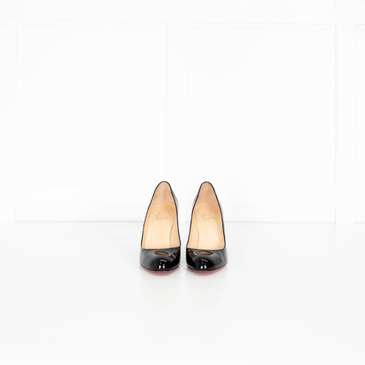 Christian Louboutin Black Patent Heels