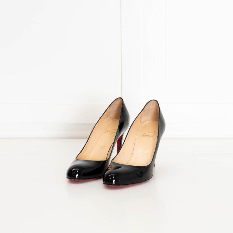 Christian Louboutin Black Patent Heels