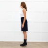 S Max Mara Navy Wool ALine Skirt