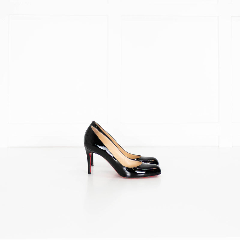 Christian Louboutin Black Patent Heels