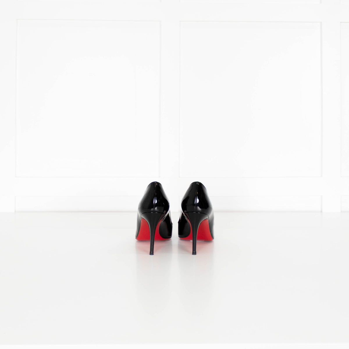 Christian Louboutin Black Patent Heels