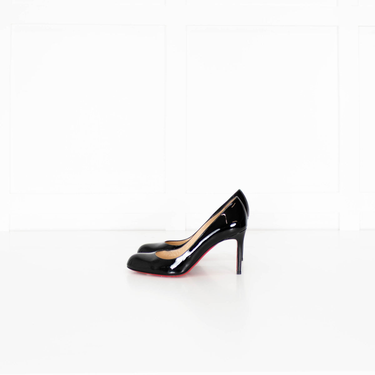 Christian Louboutin Black Patent Heels
