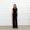Norma Kamali Black Wide Leg Jumpsuit