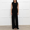 Norma Kamali Black Wide Leg Jumpsuit