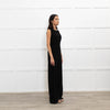 Norma Kamali Black Wide Leg Jumpsuit