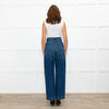 Khaite Blue Hewitt Large Pocket Front Jeans