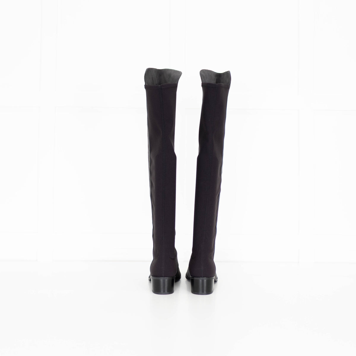 Stuart Weitzman Grey Suede Over The Knee Boots