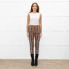 Burberry Brown Checked Leggings