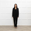 Bottega Veneta Black Oversized Wool Suit