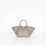 DeMellier Taupe Leather Midi New York Tote