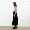 Aspiga Black Stretch Corduroy Peplum Skirt