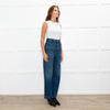 Khaite Blue Hewitt Large Pocket Front Jeans