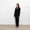 Bottega Veneta Black Oversized Wool Suit