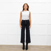Paige Black Denim Anessa Cropped Jeans