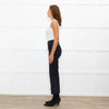 Paige Black Denim Anessa Cropped Jeans