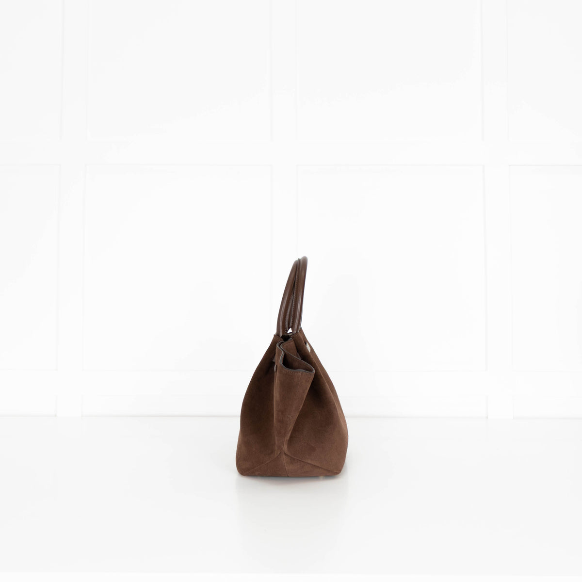 DeMellier Brown Suede Midi New York Tote