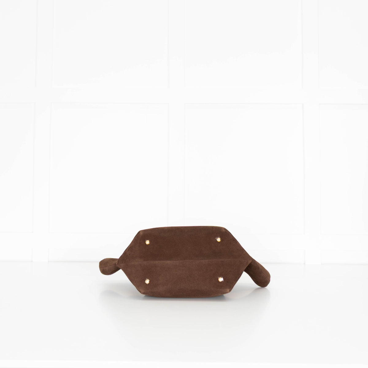 DeMellier Brown Suede Midi New York Tote