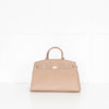DeMellier Hudson Dark Sand Leather Tote
