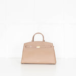 DeMellier Hudson Dark Sand Leather Tote