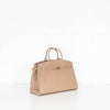 DeMellier Hudson Dark Sand Leather Tote