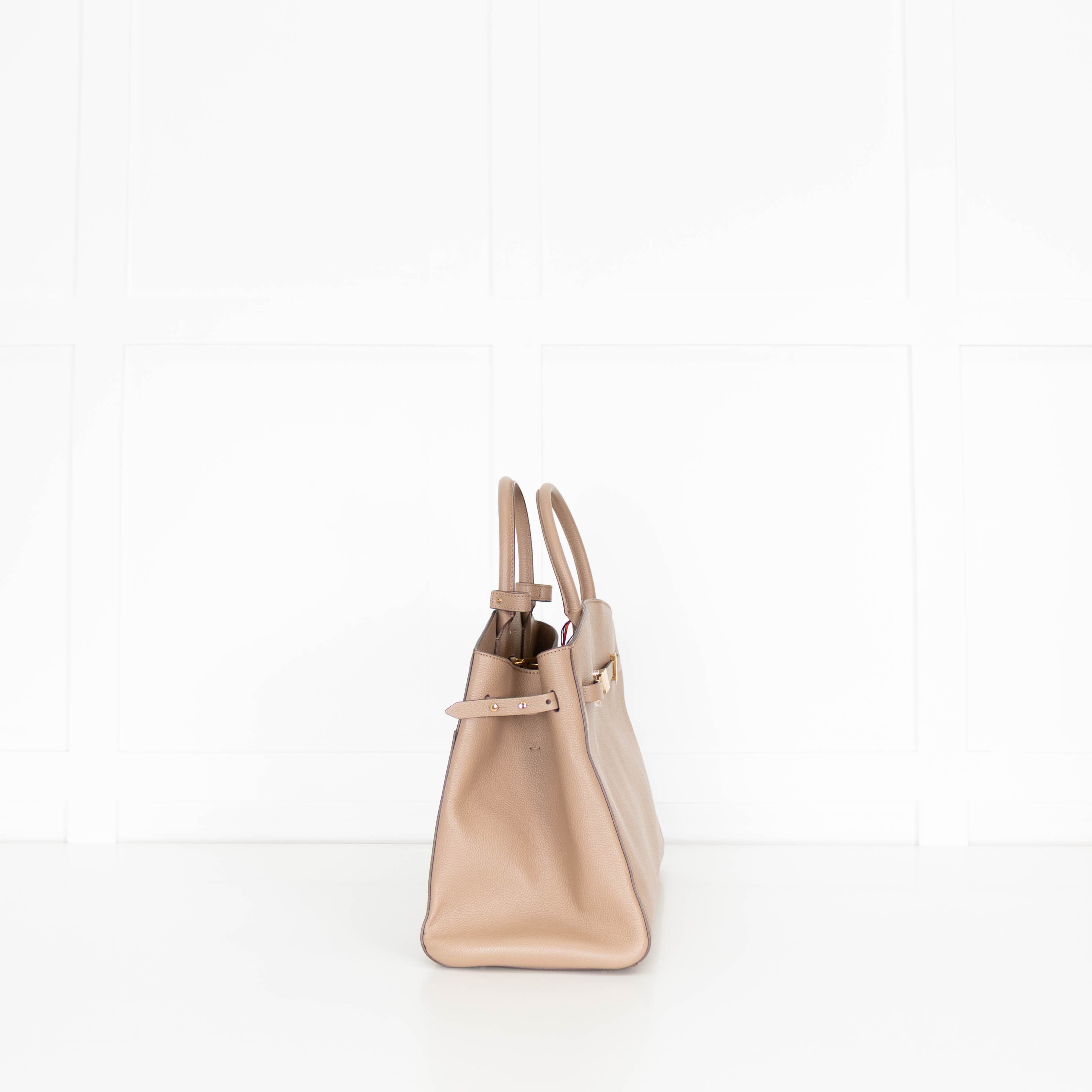 DeMellier Hudson Dark Sand Leather Tote – Phoenix Style
