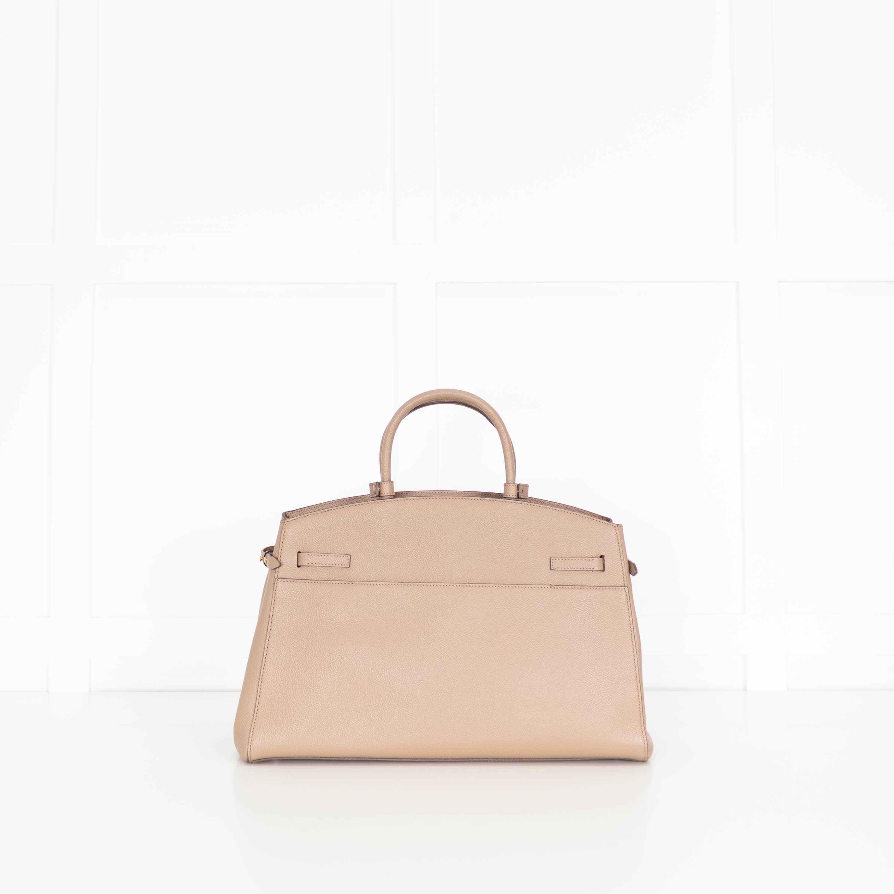 DeMellier Hudson Dark Sand Leather Tote – Phoenix Style