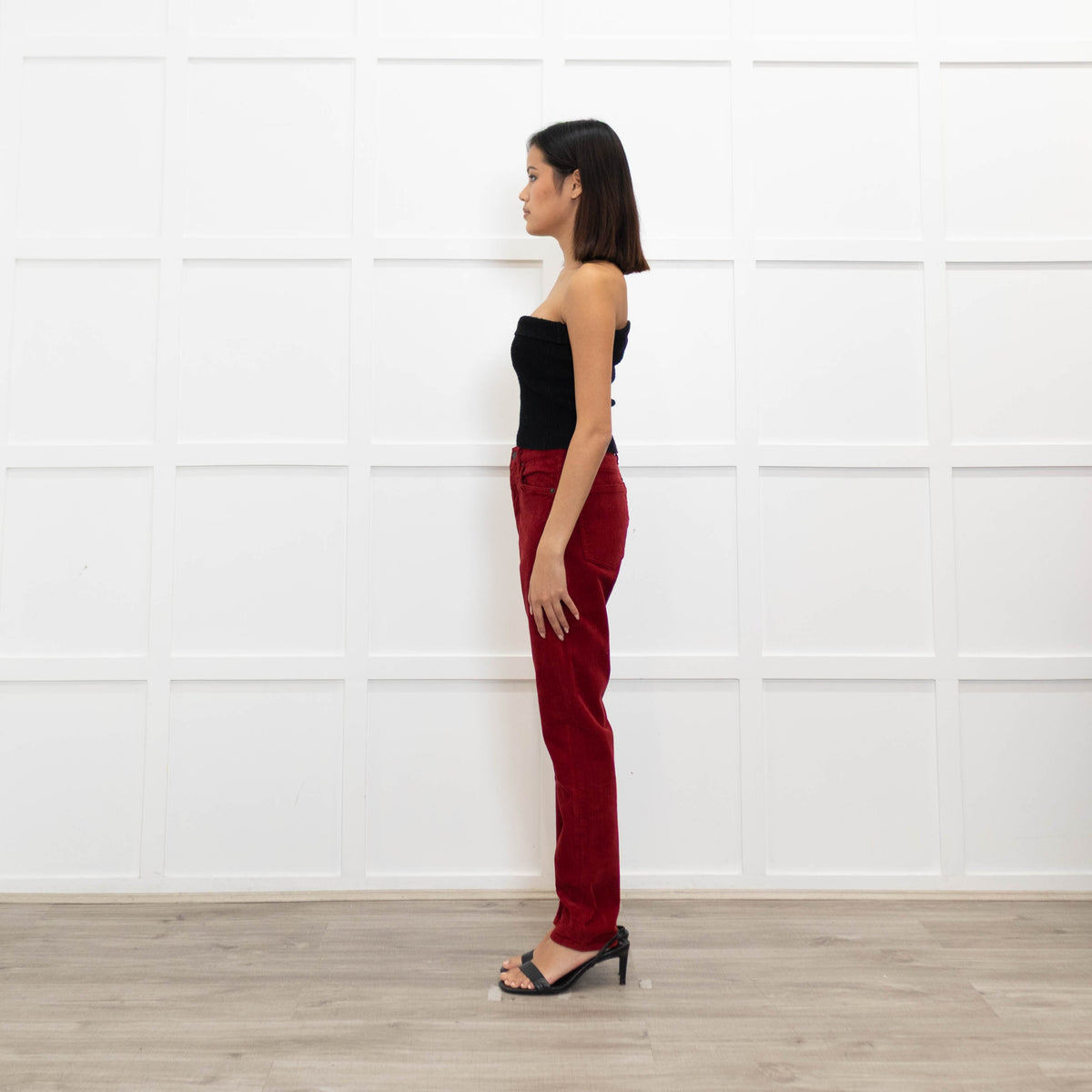 Citizens of Humanity Olivia Red Corduroy Jeans