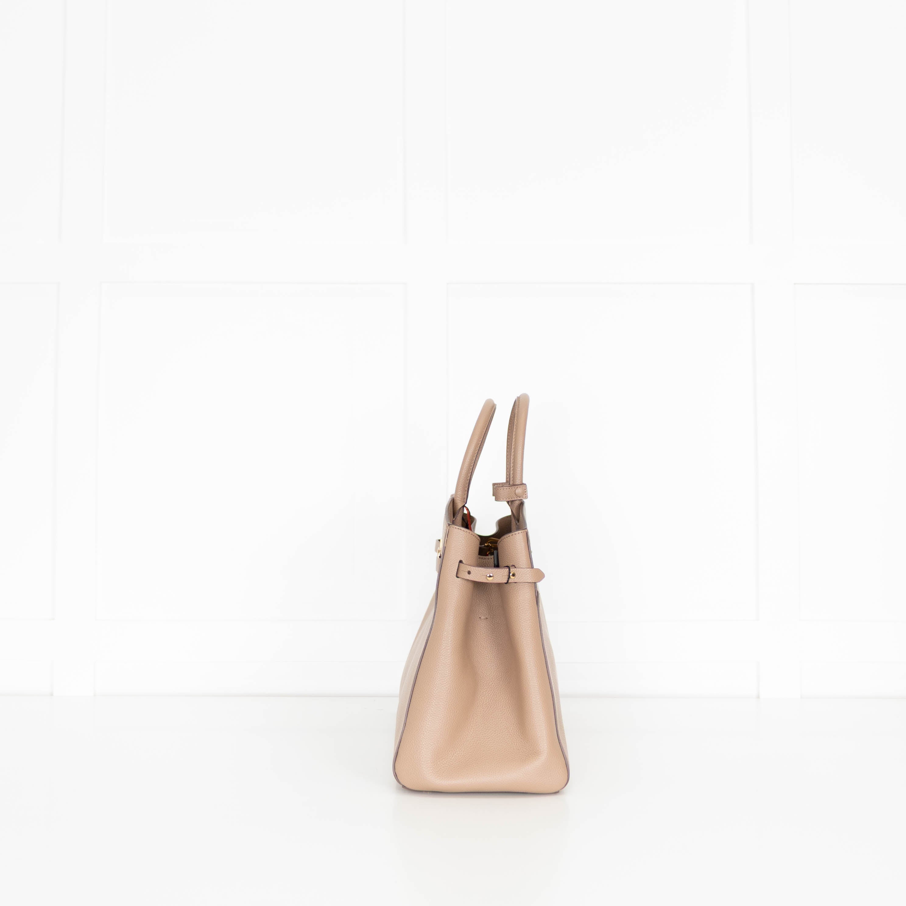 DeMellier Hudson Dark Sand Leather Tote – Phoenix Style