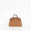 DeMellier Tan Suede Hudson Tote Bag